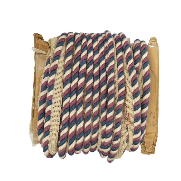 Cord Rope Trim Sewing Notions 24 Yards 5-PIECES Upholstery Pillow Drapery Fringe - Picture 11 of 12